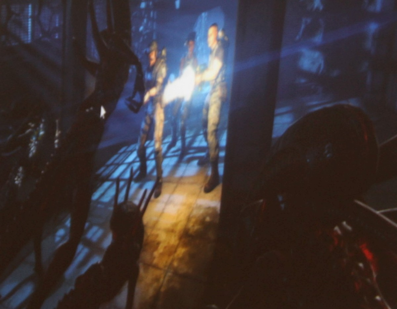 Illustration for article titled A Brief, Surprise Glimpse At Aliens Colonial Marines